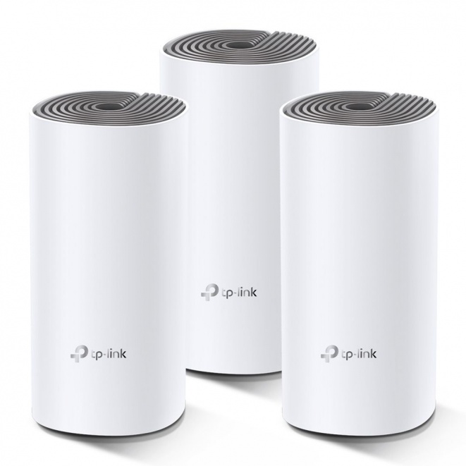 TP Link Deco E4 3 Pack AC1200 Whole Home Mesh Wi-Fi System